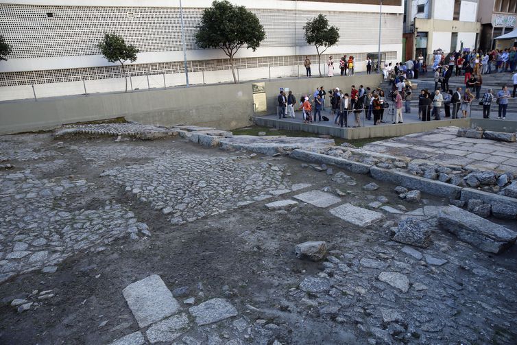 Rio de Janeiro - O Cais do Valongo, principal porto de entrada de escravos nas Américas é reconhecido como Patrimônio da Humanidade pela Unesco (Fernando Frazão/Agência Brasil)