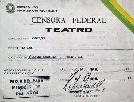 Teatro Dulcina de Moraes, que escapou de leilão, guarda tesouro cultural. - Foto: Acervo Teatro Dulcina